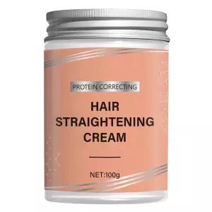 곱슬머리를 위한 단백질 헤어 스트레이트 크림 모발 함께 사용되는 보정 모든 타입 3.52 FL.OZ 100 G 의