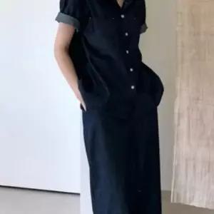 [b6OQwx_66]데일리세트 캐주얼 단정한 데님 셋업