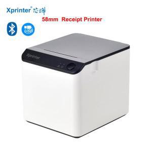 Xprinter  58MM  열 영수증/빌 프린터 90mm/s 속도 인터페이스: 블루투스 + USB 흰색