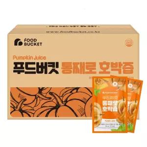 푸드버킷 저온가공 국산호박100% 늙은 호박즙 100포, 1개