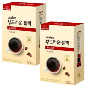 맥심 오리지날 부드러운 블랙 200T(100T 2개)