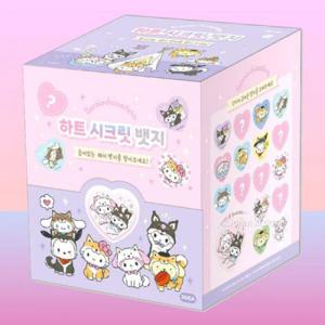 산리오캐릭터즈 하트 시크릿 뱃지-30EA