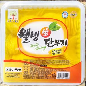 FK-M 그래도푸드 단무지 슬라이스 X4 (반품불가)