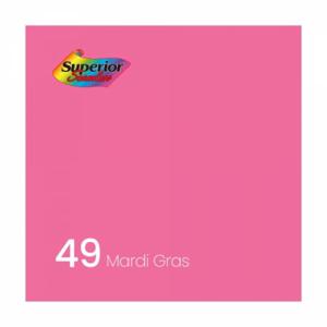 Superior 촬영 스튜디오 배경지 2.7 x 11m (49 Mardi gras)