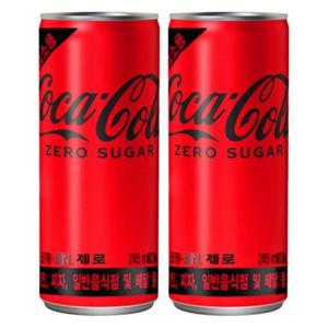 코카콜라 제로 업소용 슬릭 245ml x 60캔 (30캔x2박스