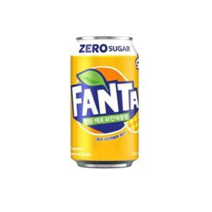 (행사)환타 파인애플 제로 캔 355ml x 24