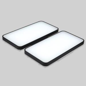 가정용 거실등 LED 마빈 블랙 4등 100W 주광 6.5K