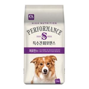강아지 특수견 퍼포먼스 15kg 1P 기능성 건식 사료