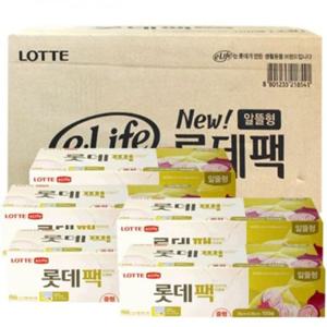 BOX 롯데팩 알뜰형 (25X35cm) 100매 30개입 위생백
