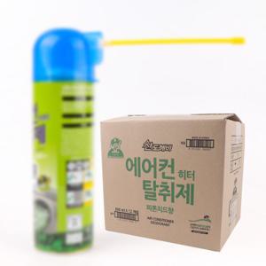 산도깨비 에어컨 히터 탈취제 300ml 12개 차량냄새