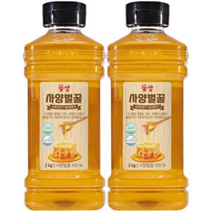 꽃샘 사양벌꿀 4kg (2kg x 2개)