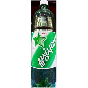 롯데칠성 칠성 사이다 1.5L X 6개 탄산음료수 페트병사이다 페트병음료 사무실음료 (반품불가)