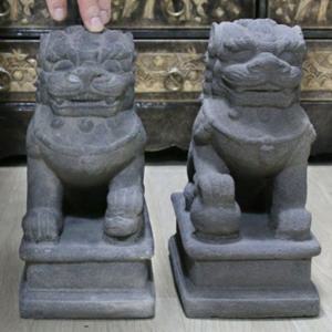 해태상(회색)27cm 한쌍
