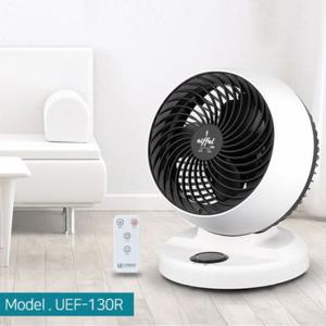 에펠 리모컨 에어서큘레이터 UEF-130R 선풍기 17cm