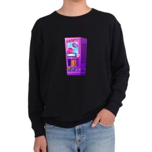 맨투맨 캔디자판기 사탕 자판기 달콤한 골라 알사탕그림 모든사이즈