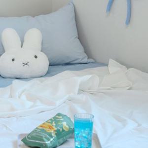 해피니 이불 여기호텔 고밀도 60수 듀라론 겹이불 슈퍼싱글 SS (화이트)