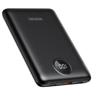 코끼리 보조배터리 미니 고속충전 LCD PD 22.5W 10000mAh C타입 USB 2포트 (블랙)