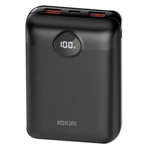 JMds 코끼리 보조배터리 고속충전 LCD 20000mAh 3포트 (블랙)