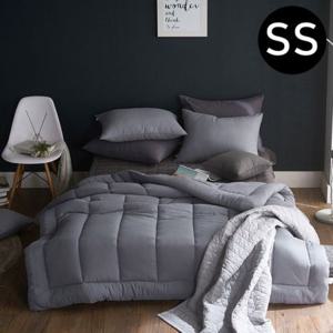 JMds 내추럴 비비드 차렵이불 베개커버세트 슈퍼싱글 SS (그레이) (베개솜 별매)