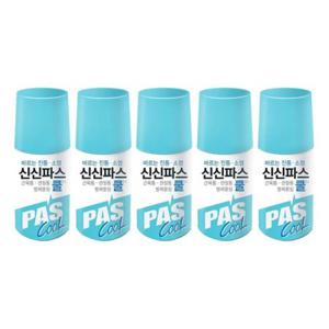 바르는쿨파스 60g 5개입 바르는타입 롤온쿨 쿨롤온 60g신신파스