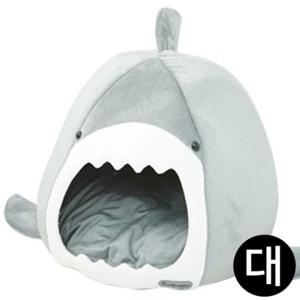 JMds 레드퍼피 강아지하우스 파도상어 하우스 (그레이) (대형)