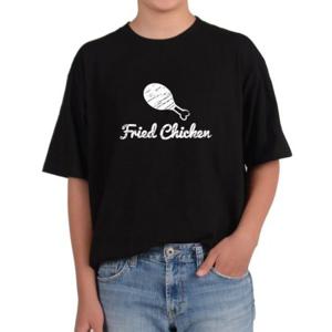 기능성 반팔티셔츠 후라이드 치킨 fried chicken그림 다양한색상 전사이즈