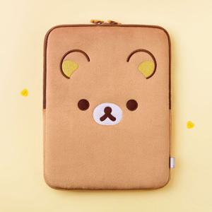 리락쿠마 태블릿 파우치 11인치-브라운