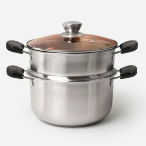 퀸센스 스텐 찜기냄비 양수 24cm