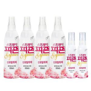 피죤 리치퍼퓸 섬유탈취제 80ml x 2 + 200ml x 4 - 플라워페스티벌