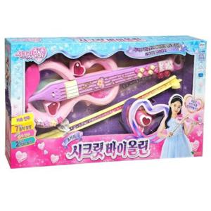 영실업 어린이 클래식 바이올린 악기 놀이 세트 멜로디 연주 교육용 장난감 여자아이 생일 선물