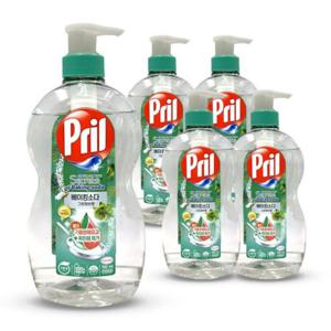 헨켈 프릴 베이킹소다 그린 허브향 주방세제 700ml 5개