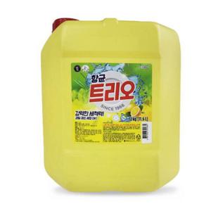 식장 대용량 주방 세제 12KG 애경 트리오 업소