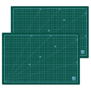 책상커팅매트 PVC 녹색 A3 커팅 매트 2P 패드 보호 깔개 컷팅 책상