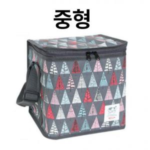 국산 예쁜 캠핑 낚시 피크닉 여행 쿨러백 아이스 보온 보냉 숄더 토트 백 가방 중형 2color