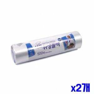 업소용 위생 롤팩 35X45 500매 x2개 비닐롤백 롤타입