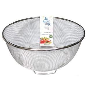 진성 스텐 채반 야채 바구니 채망 소쿠리 스텐망 35cm