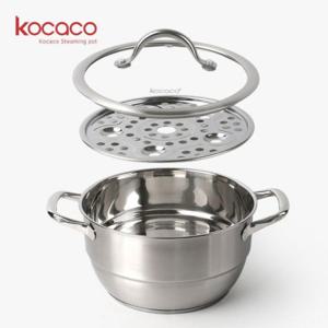 찜기 2단 찜냄비 양수 찜솥 3중바닥 올스텐냄비 소형 20cm 가격대비 품질만족