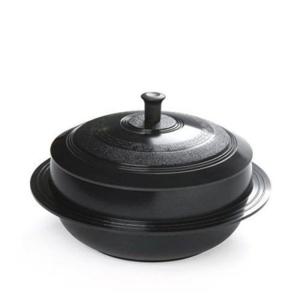 가마솥 냄비 누룽지 찌개 뚝배기 22CM 돌솥 대형 통주물 무쇠 인덕션