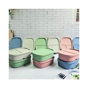 루미나D 실리콘 도시락통 찬합 밀페용기 3칸