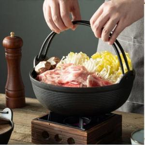 전골냄비 무쇠 27cm 냄비 샤브샤브 오뎅탕 전골 캠핑