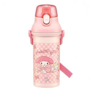 마이멜로디 빅리본 원터치 클리어 물병 물통 480ml