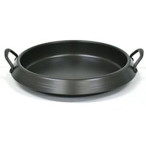 두꺼운 경질 전골 냄비 업소 식당 부대 찌게 냄비32cm 곰솥냄비 전골팬 무쇠냄비 주물냄비