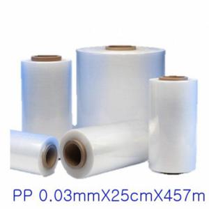 PE비닐 PP 비닐원단 0.0mX25cmX457m 1롤 마끼비닐