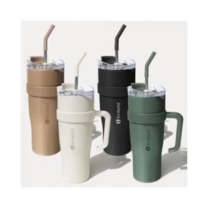 루미나D 콜드컵 대용량 스텐 빨대 텀블러 1200ml 4컬러