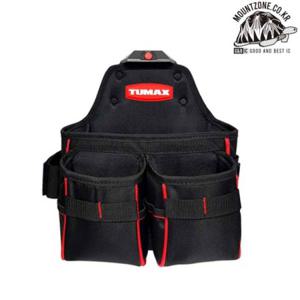 전문작업용 다용도공구집 250x310mm 포켓8 밴드14 벨크로타입 다용도걸이1 줄자걸이1 비너걸이1-115