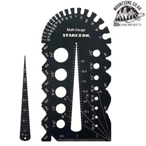 STAREXON 170x901.2mm 스테인레스 볼트 피치 테이퍼게이지 측정단위inch-13