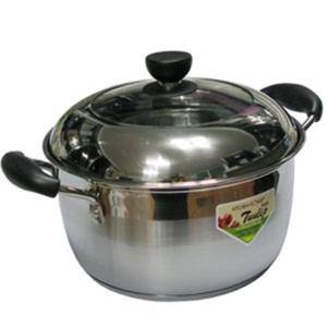 튤립 인덕션 스텐 양수냄비 22cm 국냄비 찌개 전골 다용도 조리도구