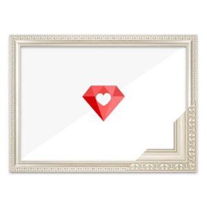 60x90 고급형 보석십자수 패브릭형 액자 (댄디실버) (아크릴 보호필름-스티커판 포함)