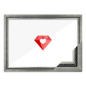 40x80 고급형 보석십자수 패브릭형 액자 (그레이스 그레이) (아크릴 보호필름-스티커판 포함)