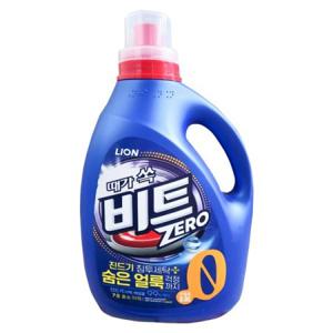 라이온 비트 진드기 액체세제 드럼용 3L 4개입 박스 라이온코리아